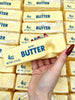 Slow Rising Butter Bar, Anti-Stress Butter Bar, Stress Relief And Anxiety Reducing Toy, Slowly Rising Soft Squeezable Squishy Cheese Bar, Gag Toy, Stress Relief Toy, Perfect Gift For Holidays, Birthdays, Christmas And Parties, Fidget Toy